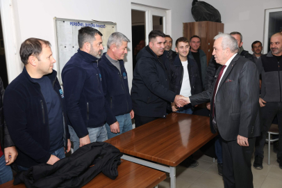 Başkan Şadi Özdemir’den karla mücadele ekiplerine teşekkür