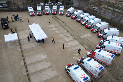 Sağlık Bakanlığı'ndan Bursa'ya 17 adet yeni 112 acil ambulansı