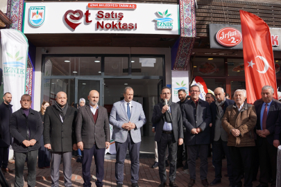 Et satış noktası hizmete açıldı