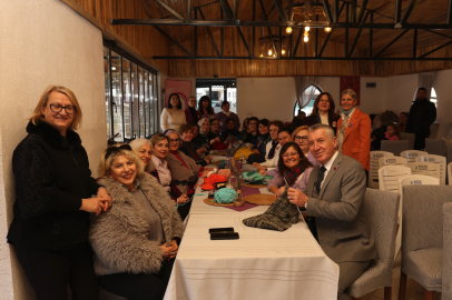 Nilüferli kadınların hediyeleri Harmancık’a ulaştı