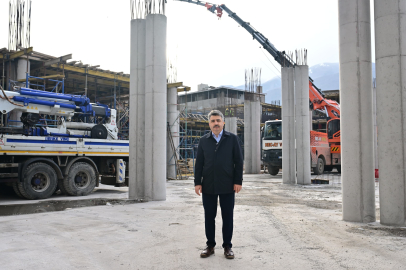 Yavuzselim Kapalı Pazar Alanı'nda çalışmalar sürüyor