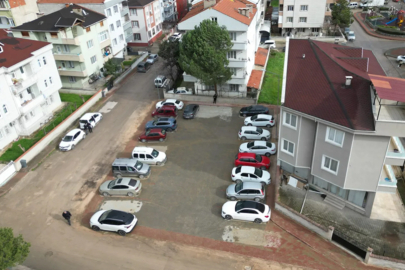 İnegöl'de 21 araçlık otopark hizmete girdi
