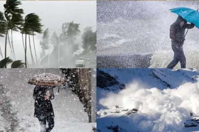 Kuvvetli yağış, fırtına ve çığ tehlikesi kapıda