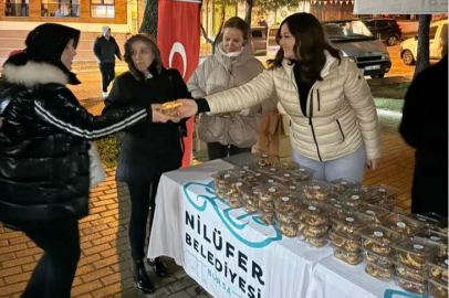 Nilüfer’de Berat Kandili bereketi