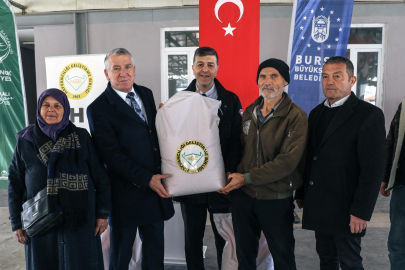 Bursa'da kırsal üretime Büyükşehir'den güçlü destek