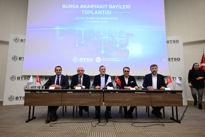 Akaryakıt Bayileri BTSO’da Buluştu