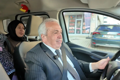 Nilüfer'de Başkan Özdemir “Anne Taksi” ile yola çıktı