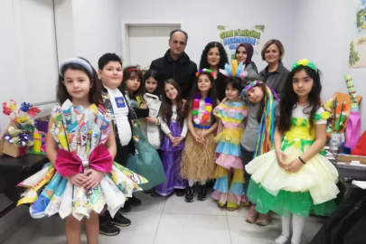 Mudanyalı miniklerden muhteşem 'dönüşüm'