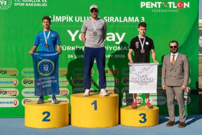 Bursa Büyükşehir sporcusu Türkiye ikincisi oldu