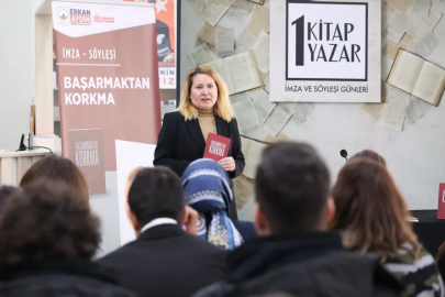 Osmangazi'de '1 Kitap 1 Yazar'ın konuğu Cansel Oruç oldu