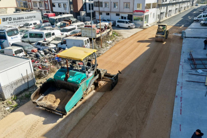 Gemlik’te Yollara Asfalt ve Taş Parke