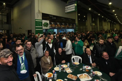 Teksaslı Bursasporlular aynı sofrada buluştu