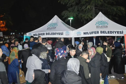 Nilüferliler o gecenin maneviyatını yaşadı