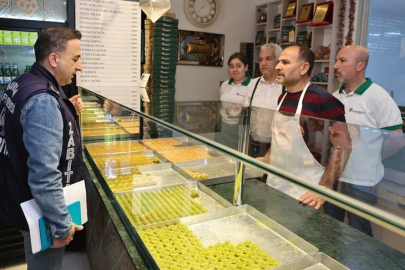 Tatlı üreticilerine sıkı denetim