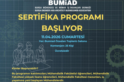 BUMİAD, GENÇ MÜHENDİSLERİ İŞ HAYATINA HAZIRLIYOR