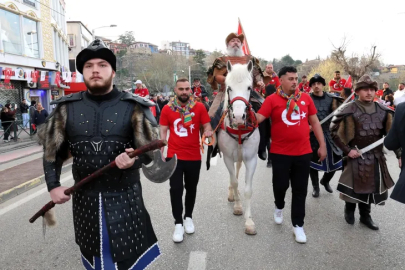 Bursa Osmangazi'de tarihin izinde anlamlı yürüyüş