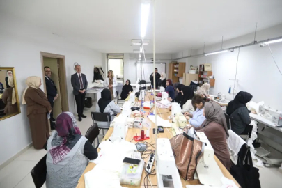 İnegöl'de Başkan Taban’dan İNESMEK kursiyerlerine ziyaret