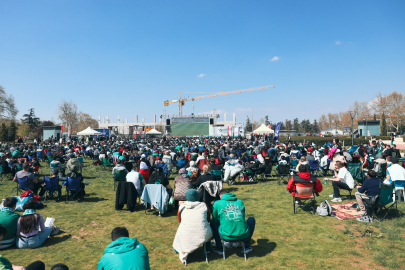 Bursa'da dev ekranda Bursaspor coşkusu!