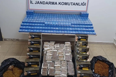 Bursa İnegöl’de binlerce kaçak tütün operasyonu