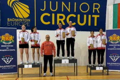 Osmangazili badmintonculardan çifte başarı