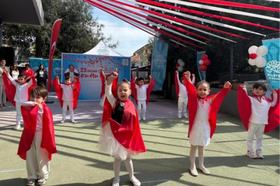 Bursa Nilüfer kreşlerinde 23 Nisan neşesi