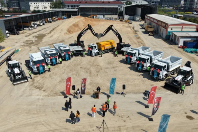 Bursa Nilüfer'in yeni araçları yollarda