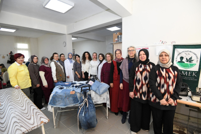 OSMEK Kursiyerleri Atıkları Sanata Dönüştürdü
