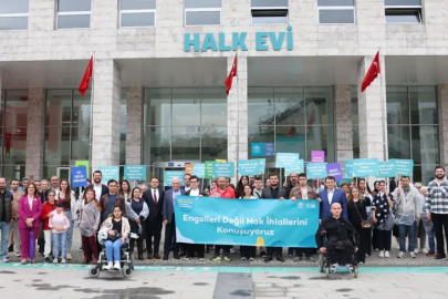 Nilüfer’de sloganlar engelleri aşmak için yükseldi