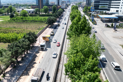 İstanbul Yolu'nda asfalt çalışması devam ediyor