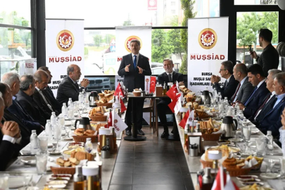 BTSO Başkanı Burkay MUŞSİAD üyeleriyle buluştu