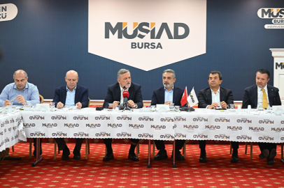 BTSO Başkanı Burkay MÜSİAD Yönetimi ile buluştu