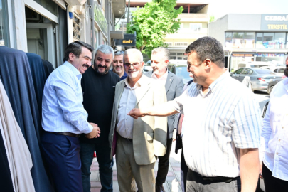 Başkan Oktay Yılmaz 'Anadolu' esnafıyla buluştu