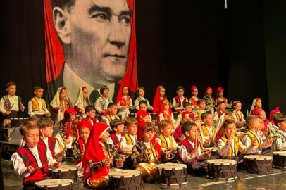 Nilüferli miniklerin mezuniyet sevinci