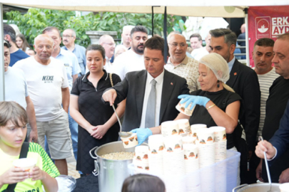 Başkan Erkan Aydın Aşurenin Bereketini Küplüpınar Sakinleriyle Paylaştı