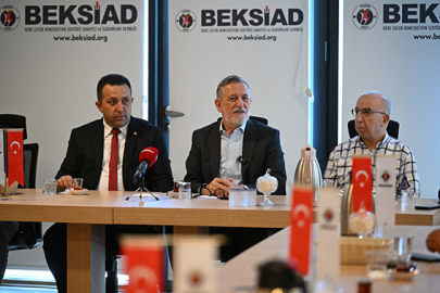 BTSO Başkanı İbrahim Burkay BEKSİAD üyeleriyle bir araya geldi