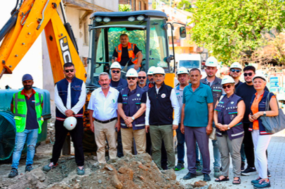 Küçükkumla’da doğalgaz çalışmaları başladı