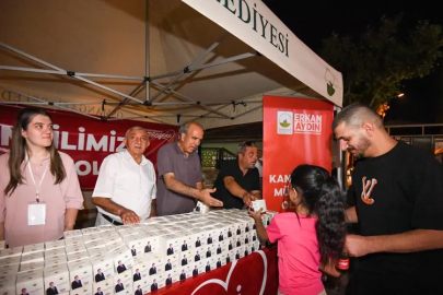 Osmangazi'de Mevlit Kandili’nde geleneksel ikram