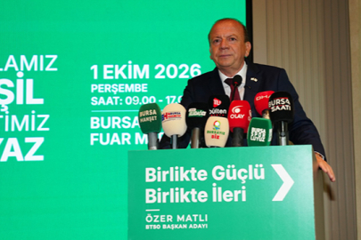 ÖZER MATLI: “KOBİ OSB ŞAHISLARIN DEĞİL, BTSO’NUN PROJESİDİR”