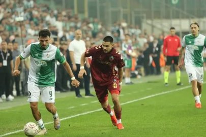 Bursaspor'a evinde soğuk duş!