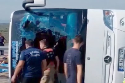 Manisa’da feci kaza! Bursa'dan hareket etmişlerdi... Çok sayıda ölü var!