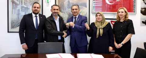 Cihatlı Toplu Konutları’nda hak sahiplerine anahtar teslimleri başladı