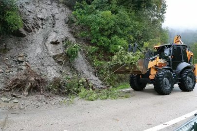 Osmangazi'de toprak kaymasına hızlı müdahale